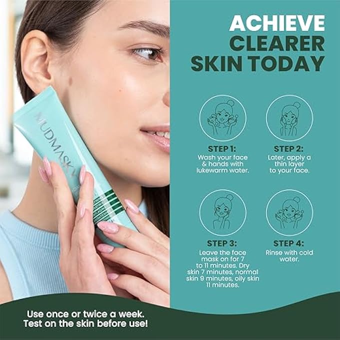 MUDMASKY FACIAL DETOX PURIFYING RECOVERY MASK - Image 4